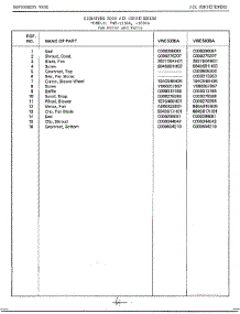 Fan Motor Page 2 parts for Frigidaire Air Conditioner 5630A from AppliancePartsPros.com