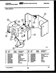 04 - Electrical Parts parts for Frigidaire Air Conditioner A08LH5L3 from AppliancePartsPros.com