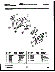 04 - Air Handling Parts parts for Frigidaire Air Conditioner A08LH5L1 from AppliancePartsPros.com