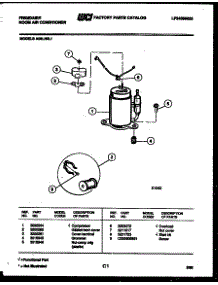 05 - Compressor Parts parts for Frigidaire Air Conditioner A08LH5L1 from AppliancePartsPros.com