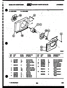 05 - Air Handling Parts parts for Frigidaire Air Conditioner A06LE2E3 from AppliancePartsPros.com