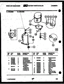 06 - Compressor Parts parts for Frigidaire Air Conditioner A06LE2E3 from AppliancePartsPros.com
