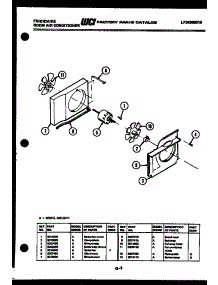 04 - Air Handling Parts parts for Frigidaire Air Conditioner A11ME5F1 from AppliancePartsPros.com