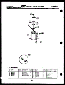 05 - Compressor Parts parts for Frigidaire Air Conditioner A11ME5F1 from AppliancePartsPros.com