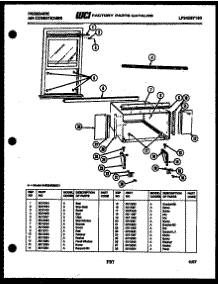 07 - Window Mounting Parts parts for Frigidaire Air Conditioner AHR24NS5E1 from AppliancePartsPros.com