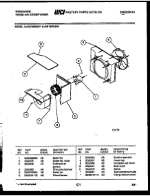 04 - Air Handling Parts parts for Frigidaire Air Conditioner AR10ME5N2 from AppliancePartsPros.com