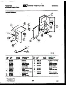 03 - Electrical Parts parts for Frigidaire Air Conditioner AR09ME5L1 from AppliancePartsPros.com