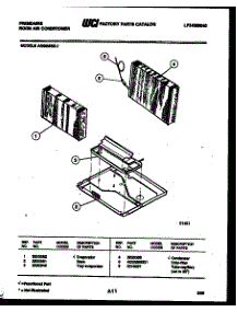 05 - Unit Parts parts for Frigidaire Air Conditioner AR09ME5L1 from AppliancePartsPros.com