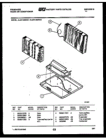 05 - Unit Parts parts for Frigidaire Air Conditioner AR10ME5N2 from AppliancePartsPros.com