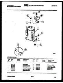 05 - Compressor Parts parts for Frigidaire Air Conditioner AW09NT5F1 from AppliancePartsPros.com