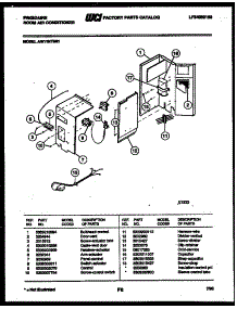 03 - Electrical Parts parts for Frigidaire Air Conditioner AW11NT6N1 from AppliancePartsPros.com