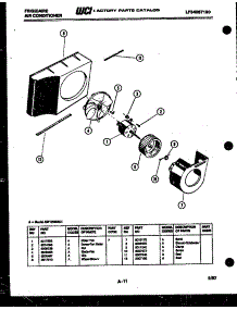 04 - Air Handling Parts parts for Frigidaire Air Conditioner AW12NE5E1 from AppliancePartsPros.com