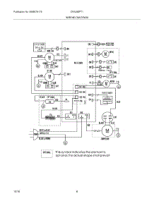 04 - Wiring Diagram parts for Frigidaire Air Conditioner CRA09EPT10 from AppliancePartsPros.com