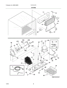 09 - System parts for Frigidaire Refrigerator PLHT219TCK8 from AppliancePartsPros.com
