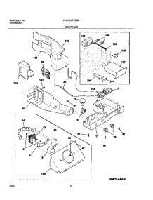 11 - Controls parts for Frigidaire Refrigerator PLRS267ZAB8 from AppliancePartsPros.com