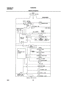 20 - Wiring Schematic parts for Frigidaire Refrigerator PLRS237ZAB1 from AppliancePartsPros.com