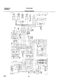20 - Wiring Schematic parts for Frigidaire Refrigerator PLRS267ZAB8 from AppliancePartsPros.com
