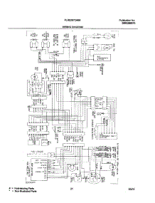 21 - Wiring Diagram parts for Frigidaire Refrigerator PLRS267ZAB8 from AppliancePartsPros.com