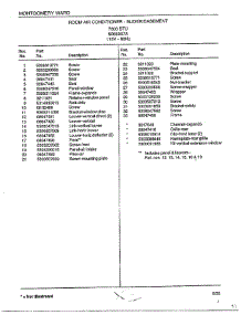 Room Air Conditioner - Slider / Casement Page 2 parts for Frigidaire Air Conditioner 5068007A from AppliancePartsPros.com