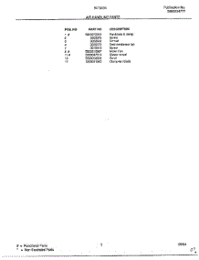 Air Handling parts for Frigidaire Air Conditioner 5078004B from AppliancePartsPros.com