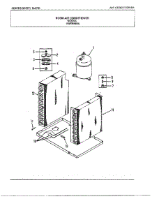 Room Air Conditioner Page 5 parts for Frigidaire Air Conditioner 5068A from AppliancePartsPros.com