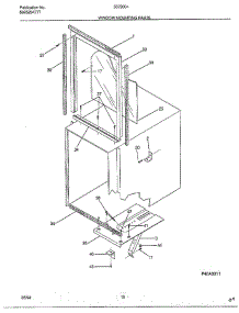 Window Mounting parts for Frigidaire Air Conditioner 5078004B from AppliancePartsPros.com
