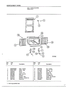Air Conditioner Page 2 parts for Frigidaire Air Conditioner 5198C from AppliancePartsPros.com