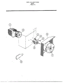 Room Air Conditioner Page 5 parts for Frigidaire Air Conditioner 5277A from AppliancePartsPros.com