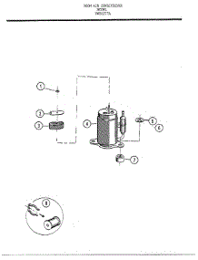 Room Air Conditioner Page 7 parts for Frigidaire Air Conditioner 5277A from AppliancePartsPros.com