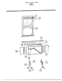 Room Air Conditioner Page 9 parts for Frigidaire Air Conditioner 5277A from AppliancePartsPros.com