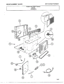 Room Air Conditioner Page 3 parts for Frigidaire Air Conditioner 5337A from AppliancePartsPros.com