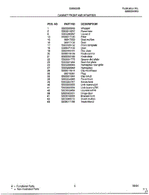 Cabinet Front And Wrapper Page 2 parts for Frigidaire Air Conditioner 5368000B from AppliancePartsPros.com
