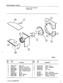 Air Conditioner Page 5 parts for Frigidaire Air Conditioner 5291A from AppliancePartsPros.com