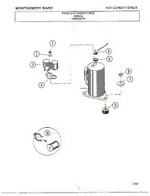 Room Air Conditioner Page 7 parts for Frigidaire Air Conditioner 5337A from AppliancePartsPros.com