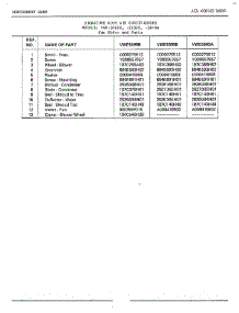 Fan Motor Page 2 parts for Frigidaire Air Conditioner 5559B from AppliancePartsPros.com