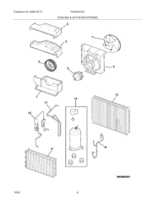 05 - Cooling & Air Flow Systems parts for Frigidaire Air Conditioner FAA064N7A3 from AppliancePartsPros.com