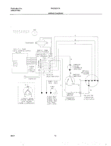12 - Wiring Diagram parts for Frigidaire Air Conditioner FAC052K7A2 from AppliancePartsPros.com