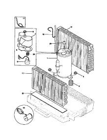05 - System parts for Frigidaire Air Conditioner FAB067W7B1 from AppliancePartsPros.com