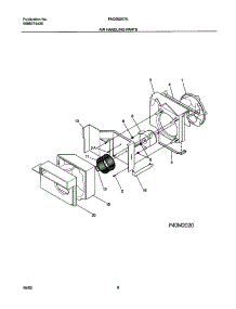 07 - Air Handling parts for Frigidaire Air Conditioner FAC052K7A10 from AppliancePartsPros.com