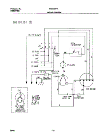 12 - Wiring Diagram parts for Frigidaire Air Conditioner FAC052K7A10 from AppliancePartsPros.com