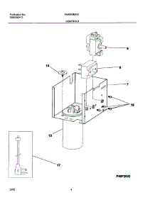 05 - Controls parts for Frigidaire Air Conditioner FAA053M7A1 from AppliancePartsPros.com