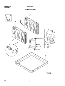 09 - Compressor Parts parts for Frigidaire Air Conditioner FAA053M7A1 from AppliancePartsPros.com