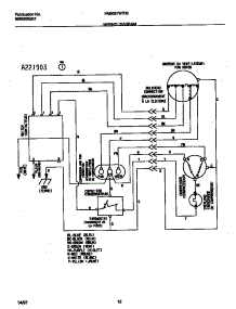 07 - Wiring Diagram parts for Frigidaire Air Conditioner FAB067W7B2 from AppliancePartsPros.com