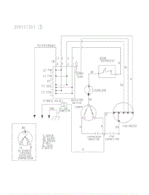 Wiring Diagram parts for Frigidaire Air Conditioner FAC052K7A9 from AppliancePartsPros.com