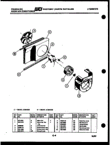 03 - Air Handling Parts parts for Frigidaire Air Conditioner A18NE2E1 from AppliancePartsPros.com