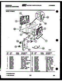 03 - Unit Parts parts for Frigidaire Air Conditioner A11ME5L2 from AppliancePartsPros.com