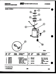 05 - Compressor Parts parts for Frigidaire Air Conditioner A11ME5L2 from AppliancePartsPros.com