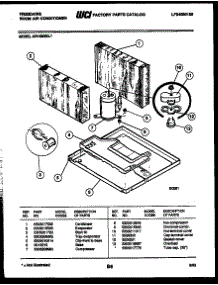 05 - System Parts parts for Frigidaire Air Conditioner AR14ME5L1 from AppliancePartsPros.com