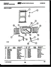 06 - Window Mounting Parts parts for Frigidaire Air Conditioner AR14ME5L1 from AppliancePartsPros.com