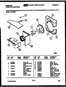 04 - Air Handling Parts parts for Frigidaire Air Conditioner AR18NS8F7 from AppliancePartsPros.com
